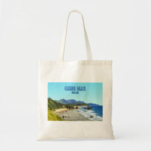 Tote Bag Cannon Beach Côte de l'Oregon Vintage
