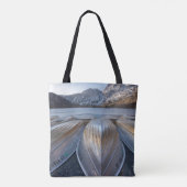 Tote Bag Canoë au lac (Dos)