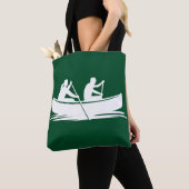 Tote Bag Canoë fourre-tout (De près)
