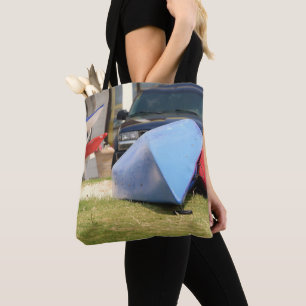 Tote Bag Canots et kayaks par Shirley Taylor
