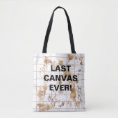 TOTE BAG CANVAS FOURRE-TOUT ! (Devant)