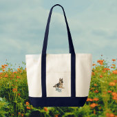 Tote Bag Canvas monogramme berger allemand