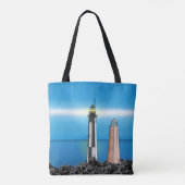 Tote Bag Cape Henry Lighthouse Virginia Chesapeake Bay (Dos)