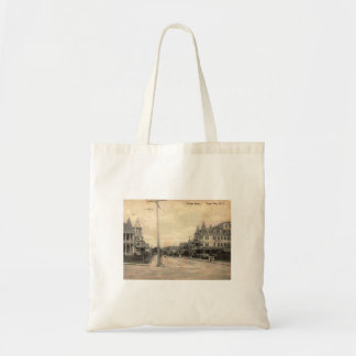 Tote Bag Cape May NJ, Ocean Street, c1910 Vintage