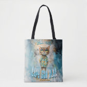 Tote Bag Cape San Blas Florida Beach Cat (Devant)