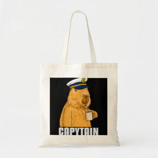 Tote Bag Capitaine de bateau Mens Capybara