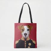 Tote Bag Capitaine Jack Russell (Devant)
