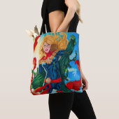 Tote Bag Capitaine Marvel ~ Carol Danvers (De près)