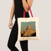 Tote Bag Capitol à Noël Washington DC Holiday (Devant (produit))