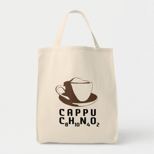 Tote Bag Cappuccino chimique (Devant)