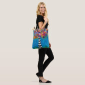 Tote Bag Capricious Happy Colorful Tree Oeuvre originale (Sur le modèle)