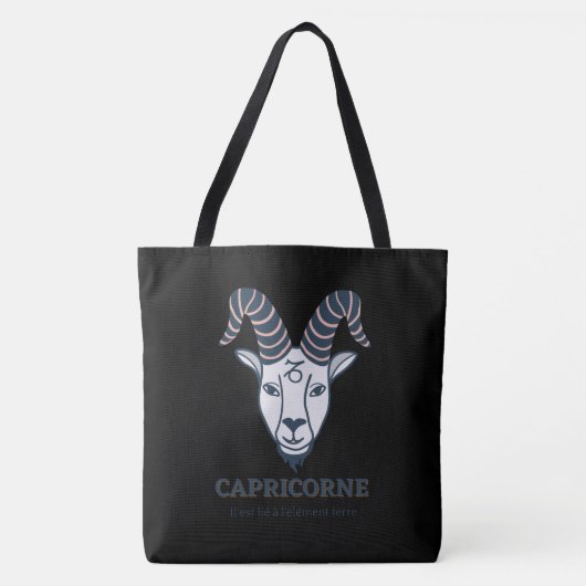 Tote Bag Capricorne (Voorkant)