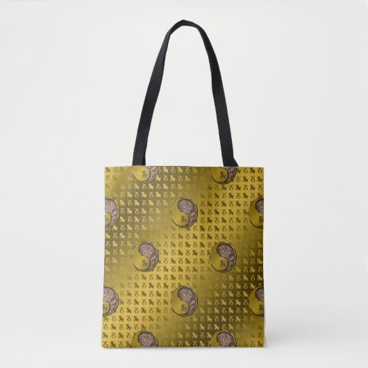 Tote Bag Capricorne la chèvre de mer (Devant)