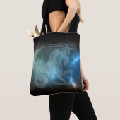 Tote Bag Capricorne translucide (De près)