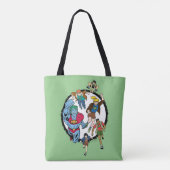 Tote Bag Captain Planet et les Planétètres Cercle Graphic (Dos)