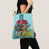 Tote Bag Captain Planet Group Graphic - La Puissance Est À (De près)