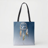 Tote Bag Capteur Navy Blue Ombre Dream (Devant)
