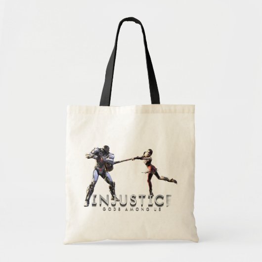 Tote Bag Capture d'écran : Cyborg vs Harley (Devant)