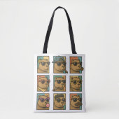 Tote Bag Capybara Calm Crew (Devant)