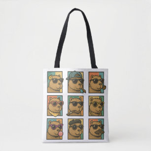 Tote Bag Capybara Calm Crew