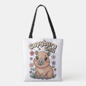 Tote Bag Capybara Chill (Dos)