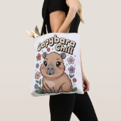 Tote Bag Capybara Détente (De près)