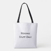 Tote Bag Capybara lisant un livre (Dos)