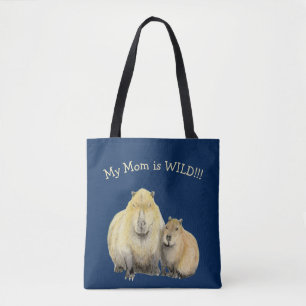 Tote Bag Capybara Maman