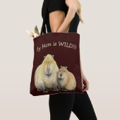 Tote Bag Capybara Maman (De près)