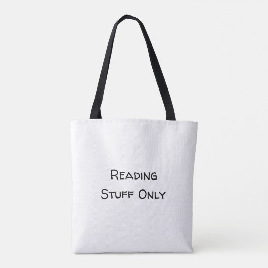 Tote Bag Capybara Reading Book (Dos)