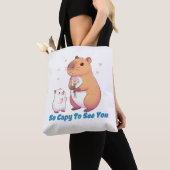 Tote Bag Capybara - Tellement Capy De Vous Voir (De près)