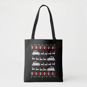 Tote Bag Car Christmas