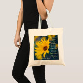 Tote Bag Car je connais les plans que j'ai, Bible Verse, Fl (Devant (produit))