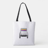 Tote Bag Car + rainbow (Dos)
