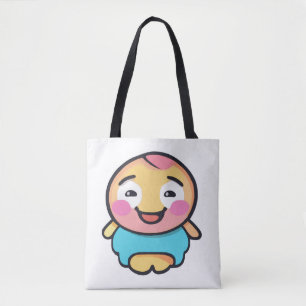 Tote Bag Caractère Kawaii adorable - Carton mignon