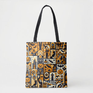 Tote Bag Caractères Halloween