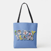 Tote Bag Caractères LOONEY TUNES™ en lettres (Dos)