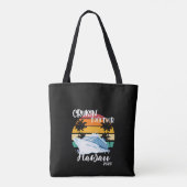 Tote Bag Caraibes Croisière 2025Famille amis Groupe Voyage (Dos)