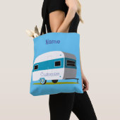 Tote Bag Caravan Camper RV Thunder_Cove (De près)