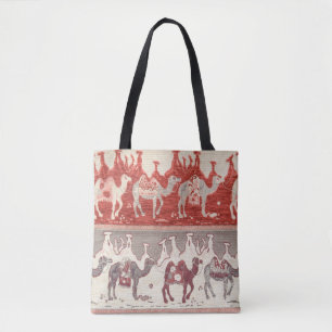 Tote Bag Caravane de chameaux du désert Art