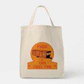 Tote Bag Caravane statique cadeau maison (Dos)