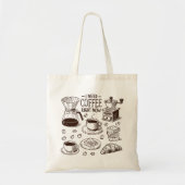 Tote Bag Carburant pour l'âme (Devant)