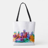Tote Bag Cardiff Skyline (Dos)