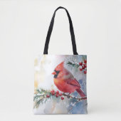 Tote Bag Cardinal de Noël (Devant)