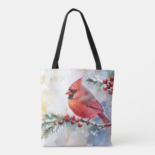 Tote Bag Cardinal de Noël (Dos)
