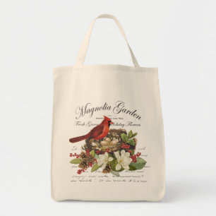 Tote Bag Cardinal de Noël Vintage
