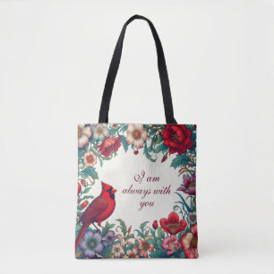 Tote Bag Cardinal Rouge Cadeaux Sympathy Keepsaké Memorial