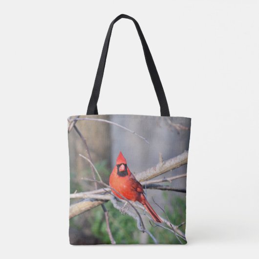 Tote Bag Cardinal Spring Woods (Dos)