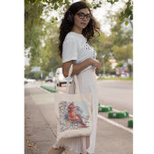 Tote Bag Cardinal sur Virginia Road Map