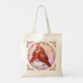Tote Bag Cardinaux floraux (Dos)